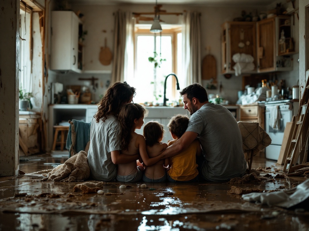 Flood Damage and Mental Health: Coping Strategies for Affected Families